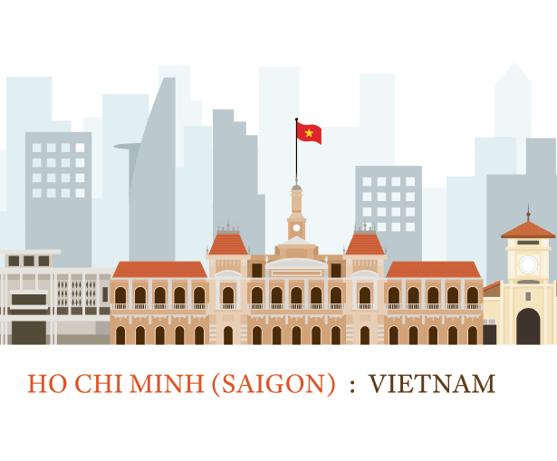 Vector Hồ Chí Minh - Việt Nam - File Vector Thành Phố Hồ Chí Minh