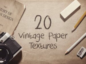 20 Textures Vintage Paper - KS561