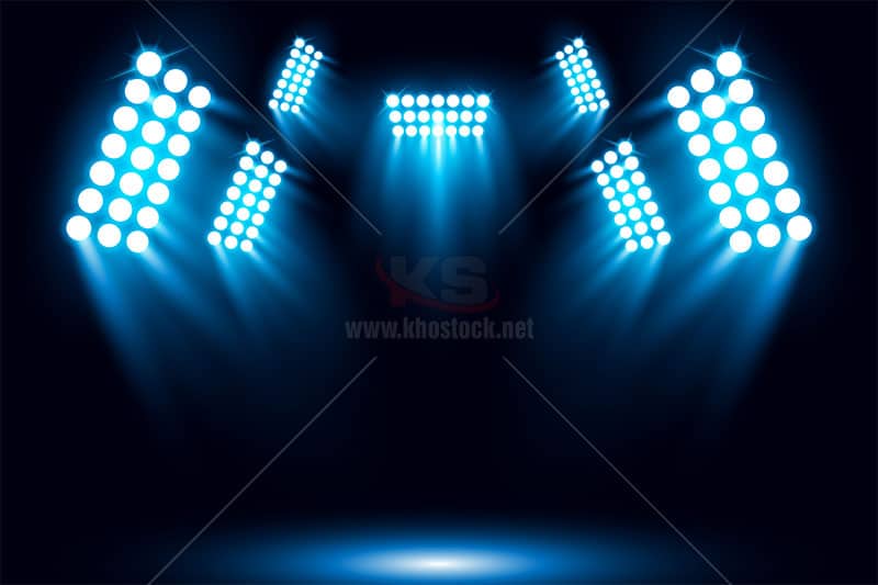 Background ánh đèn sân khấu - KS634