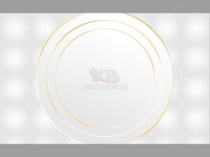 Background vòng tròn viền vàng - KS527