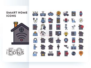 Bộ icons smart home – KS581