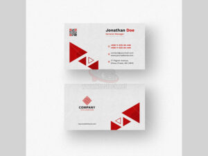 Business Card hoa văn tam giác - KS506