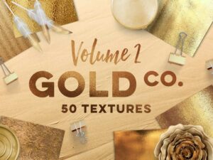 50 Gold Textures chất lượng cao - KS706