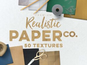 50 Paper Textures Set - KS707