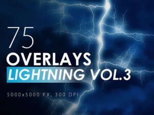 75 Lightning Overlays - KS715
