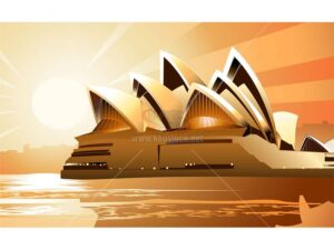 Vector nhà hát Opera Sydney - KS822
