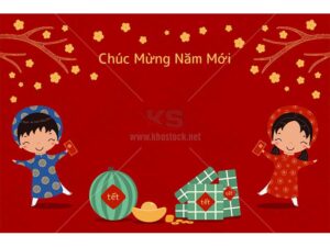 Vector Việt Nam chúc mừng năm mới - KS837