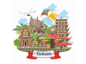Quảng bá du lịch Việt Nam Vector - KS840