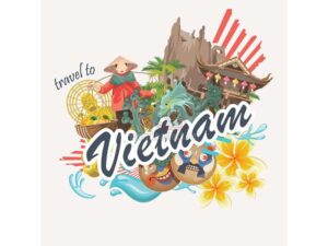 Vector thiết kế du lịch Việt Nam - KS842