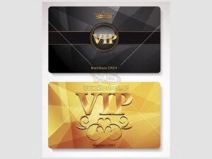 Thẻ VIP Vector sang trọng tuyệt đẹp - KS907