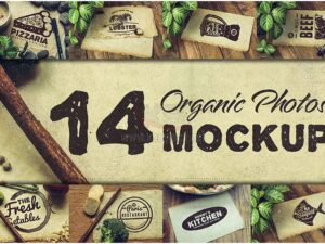 14 hình ảnh Mockup ẩm thực chất lượng cao - KS964