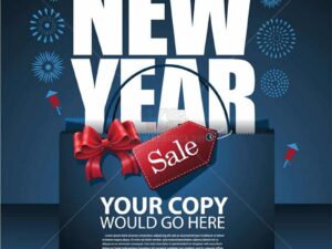 Vector Sale New Year miễn phí tải về - KS1042