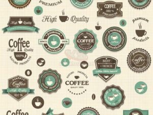 Logo Cafe Vector chất lượng cao tuyệt đẹp - KS1256