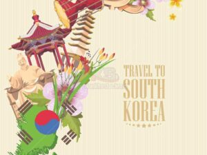 Travel to South Korea Vector - KS1270