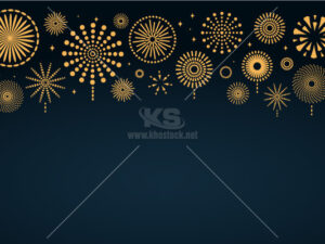 Backgrounds Pháo Hoa tuyệt đẹp Vector – KS1657