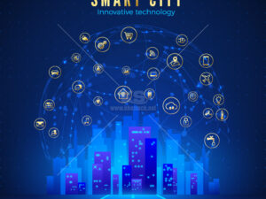 Vector Smart City tuyệt đẹp - KS1731