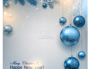 Vector Background Merry Christmas - KS1908