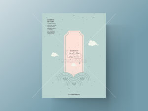 Poster hoa văn truyền thống Hàn Quốc - KS2037