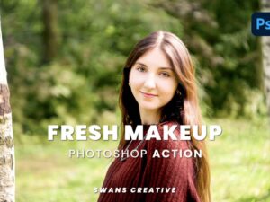 10 Photoshop Action Fresh Makeup - KS2942