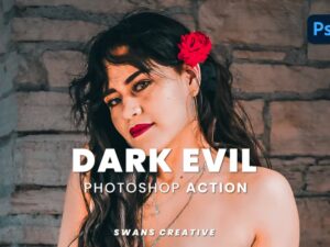 10 Photoshop Action Dark Evil tuyệt đẹp - KS2916
