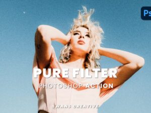 10 Photoshop Action Pure Filter tuyệt đẹp - KS2907