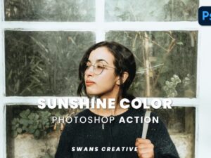 10 Photoshop Action Sunshine Color tuyệt đẹp - KS2932