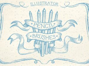 30 Brush Pencil illustrator tuyệt đẹp - KS2982