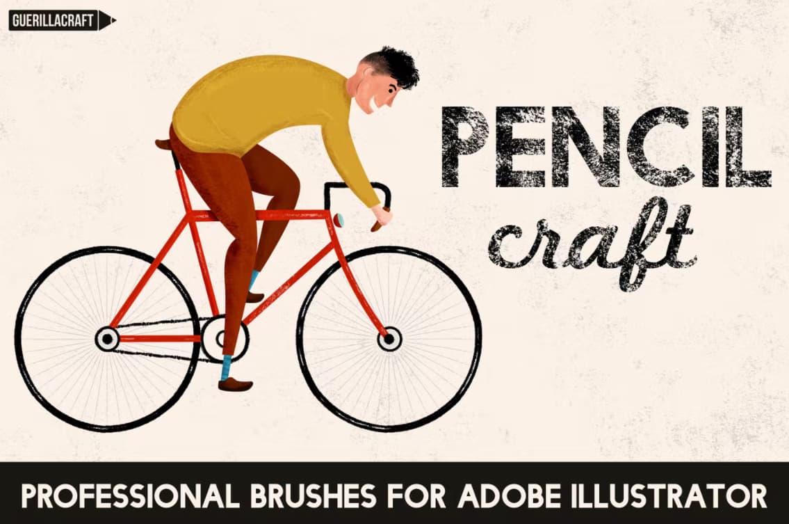 30 Brush Pencil illustrator tuyệt đẹp - KS3009
