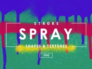 69 Stroke Spray Shapes Tuyệt Đẹp - KS2668