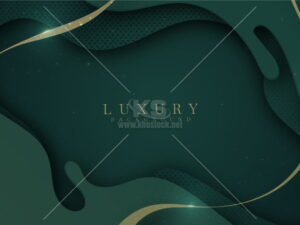 Background Luxury Xanh Vector - KS2413