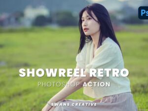 Photoshop Action Showreel Retro - KS2878
