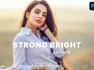 Photoshop Action Strong Bright tuyệt đẹp - KS2875
