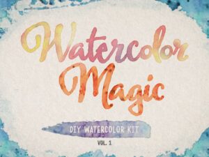 Watercolor Magic Brushes và Layer Styles - KS2958