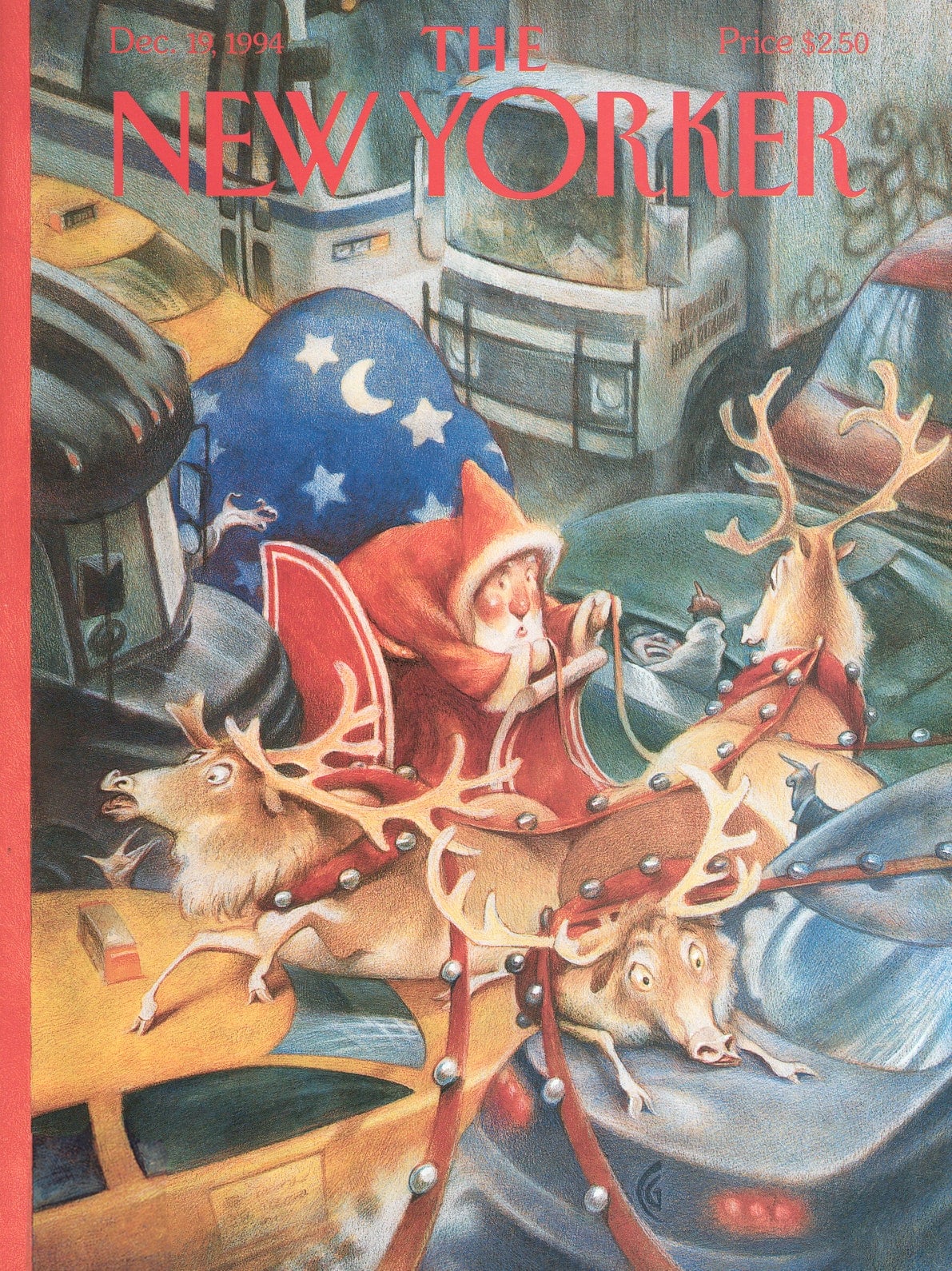 Trang Bìa Giáng Sinh tuyệt đẹp trên tạp chí The New Yorker