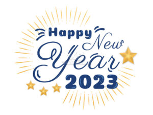 Happy New Year 2023 Vector - TET46