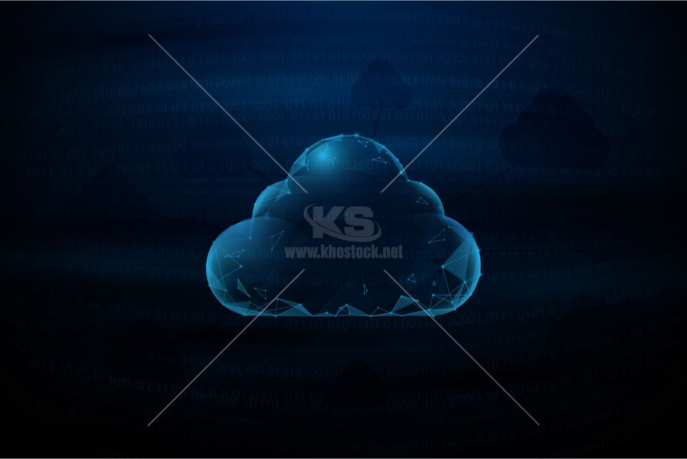 Vector đám mây công nghệ - KS3048