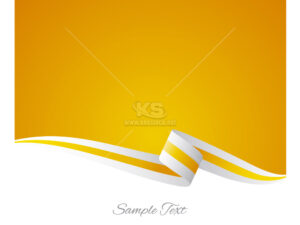 Background màu cam phối trắng - KS3235