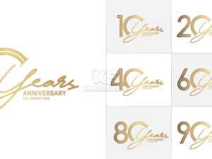 Logo kỷ niệm các năm - KS3626